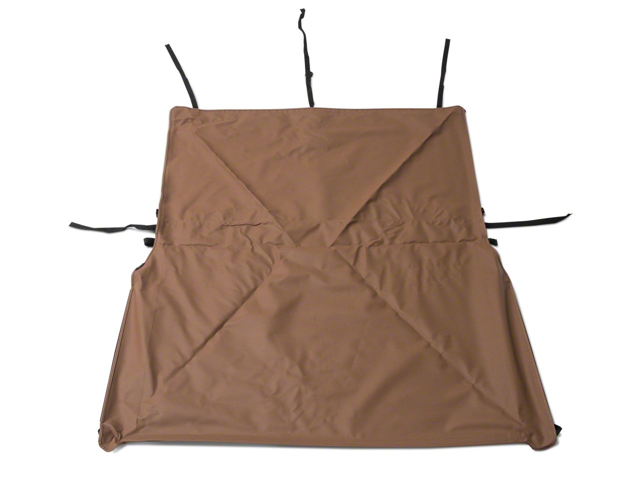 Bestop Safari-Style Strapless Bikini Top; Spice (97-02 Jeep Wrangler TJ w/  Bestop Windshield Channel 51210-01)