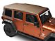 Bestop Supertop NX Soft Top; Tan Twill (07-18 Jeep Wrangler JK 4-Door)