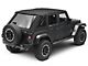 Bestop Trektop NX Soft Top; Black Twill (07-18 Jeep Wrangler JK 4-Door)