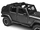 Bestop Trektop NX Soft Top; Black Twill (07-18 Jeep Wrangler JK 4-Door)