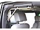 Steinjager Rigid Wire Form Rear Grab Handles; Bare Metal (07-18 Jeep Wrangler JK 4-Door)