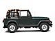 Steinjager Teddy Top Cargo Net Kit; Black (87-95 Jeep Wrangler YJ)