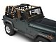 Steinjager Teddy Top Cargo Net Kit; Black (87-95 Jeep Wrangler YJ)