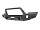 WJ2 Full Width Front Bumper with Bull Bar; Textured Black (07-18 Jeep Wrangler JK)