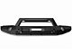 WJ2 Full Width Front Bumper with LED Light Bar Mount; Textured Black (07-18 Jeep Wrangler JK)