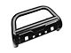 Barricade 3.50-Inch Oval Bull Bar with Skid Plate; Black (18-24 Jeep Wrangler JL)