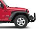 Barricade HD Bull Bar with Skid Plate and 20-Inch Dual Row LED Light Bar; Textured Black (18-24 Jeep Wrangler JL)