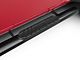 RedRock 4-Inch Oval Straight Side Step Bars; Semi-Gloss Black (18-24 Jeep Wrangler JL 4-Door)