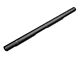 RedRock 4-Inch Oval Straight Side Step Bars; Textured Black (18-24 Jeep Wrangler JL 4-Door)