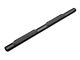 RedRock 4-Inch Oval Straight Side Step Bars; Textured Black (18-24 Jeep Wrangler JL 4-Door)