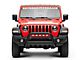 RedRock 3-Inch Bull Bar with Skid Plate; Textured Black (18-24 Jeep Wrangler JL)