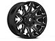 Fuel Wheels Battle Axe Gloss Black Milled Wheel; 20x9 (07-18 Jeep Wrangler JK)