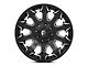 Fuel Wheels Battle Axe Gloss Black Milled Wheel; 20x9 (07-18 Jeep Wrangler JK)