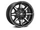 Fuel Wheels Coupler Matte Black Machined Wheel; 20x9 (18-24 Jeep Wrangler JL)