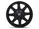 Fuel Wheels Coupler Gloss Black Wheel; 20x9; 1mm Offset (18-24 Jeep Wrangler JL)