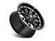 Fuel Wheels Crush Matte Black Machined Wheel; 20x9; 1mm Offset (84-01 Jeep Cherokee XJ)