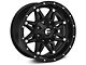 Fuel Wheels Hostage Matte Black Wheel; 18x9 (07-18 Jeep Wrangler JK)