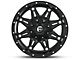 Fuel Wheels Hostage Matte Black Wheel; 18x9 (07-18 Jeep Wrangler JK)