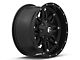 Fuel Wheels Hostage Matte Black Wheel; 17x9; -12mm Offset (18-24 Jeep Wrangler JL)