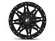 Fuel Wheels Hostage Matte Black Wheel; 17x9; -12mm Offset (18-24 Jeep Wrangler JL)