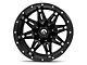 Fuel Wheels Hostage Matte Black Wheel; 18x12; -44mm Offset (18-24 Jeep Wrangler JL)