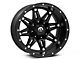 Fuel Wheels Hostage Matte Black Wheel; 18x12; -44mm Offset (18-24 Jeep Wrangler JL)