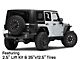 Fuel Wheels Vapor Matte Black Machined Wheel; 17x9 (07-18 Jeep Wrangler JK)