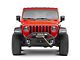 Iron Cross Automotive Stubby Front Bumper with Bar; Matte Black (20-24 Jeep Gladiator JT)