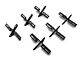 Iron Cross Automotive Rocker Side Step Bars; Matte Black (18-23 Jeep Wrangler JL 4-Door)