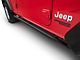 RedRock Rocker Guards; Textured Black (18-24 Jeep Wrangler JL 4-Door)