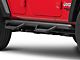 Rough Country Wheel to Wheel Nerf Side Step Bars; Black (18-23 Jeep Wrangler JL 4-Door)