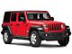 Rough Country Wheel to Wheel Nerf Side Step Bars; Black (18-23 Jeep Wrangler JL 4-Door)