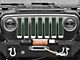 Under The Sun Inserts Grille Insert; Black Forest Green Pearl (18-23 Jeep Wrangler JL w/o TrailCam; 2024 Jeep Wrangler JL Sport)