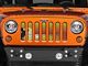 Under The Sun Inserts Grille Insert; Endless Summer Orange Surfer Girl (07-18 Jeep Wrangler JK)