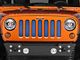 Under The Sun Inserts Grille Insert; Hydro Blue (07-18 Jeep Wrangler JK)