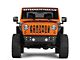 Under The Sun Inserts Grille Insert; Maryland Orange (07-18 Jeep Wrangler JK)