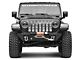 Under The Sun Inserts Grille Insert; Urban Camo Stars and Sripes (18-23 Jeep Wrangler JL w/o TrailCam; 2024 Jeep Wrangler JL Sport)