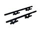 V Signature Side Step Bars; Black (07-18 Jeep Wrangler JK 4-Door)