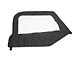 MasterTop Replacement Door Skin; Black Diamond; Passenger Side (97-06 Jeep Wrangler TJ)