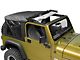 MasterTop Replacement Top with Clear Windows and Door Skins; Black Diamond (97-06 Jeep Wrangler TJ, Excluding Unlimited)