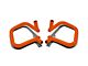 Steinjager Rigid Wire Form Front Grab Handles; Fluorescent Orange (07-18 Jeep Wrangler JK)