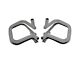 Steinjager Rigid Wire Form Front Grab Handles; Gray Hammertone (07-18 Jeep Wrangler JK)