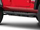 RedRock Side Armor with Step Pads; Textured Black (18-24 Jeep Wrangler JL 4-Door)