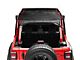 JTopsUSA Mesh Shade Top; Black (18-22 Jeep Wrangler JL 4-Door)