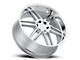 Black Rhino Katavi Silver Wheel; 22x10; 30mm Offset (93-98 Jeep Grand Cherokee ZJ)