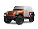 Rugged Ridge Cab Cover; Gray (07-18 Jeep Wrangler JK 2-Door)