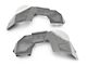 DV8 Offroad Front Aluminum Inner Fenders; Raw (20-24 Jeep Gladiator JT)