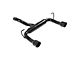 Flowmaster Outlaw Axle-Back Exhaust System with Black Tips (18-24 3.6L Jeep Wrangler JL)