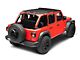 Rugged Ridge Full-Length Eclipse Sun Shade; Black (18-24 Jeep Wrangler JL 4-Door)