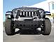 WJ2 Stubby Front Bumper with LED Light Bar Mount; Textured Black (18-24 Jeep Wrangler JL)